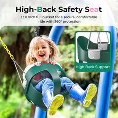 Toddler swing EVA material safe for tender skin