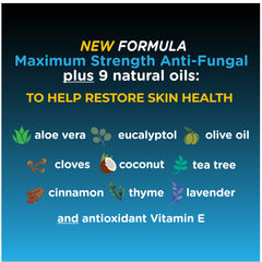 Antifungal medication with aloe and tea tree oil
