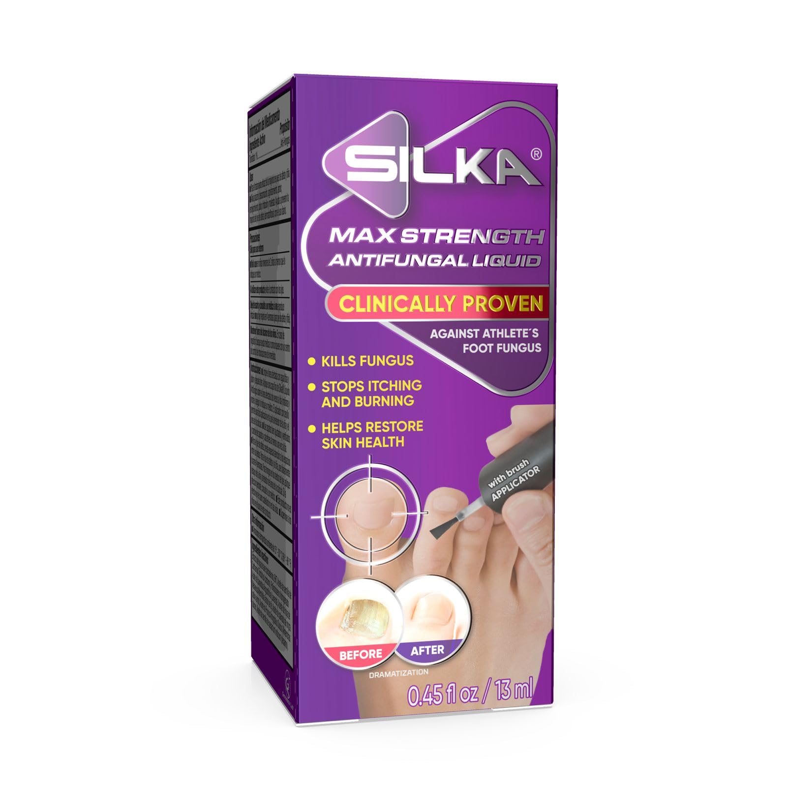 Twist cap with attached brush applicator