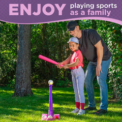 Adjustable tee on TOMLEON T Ball Stand