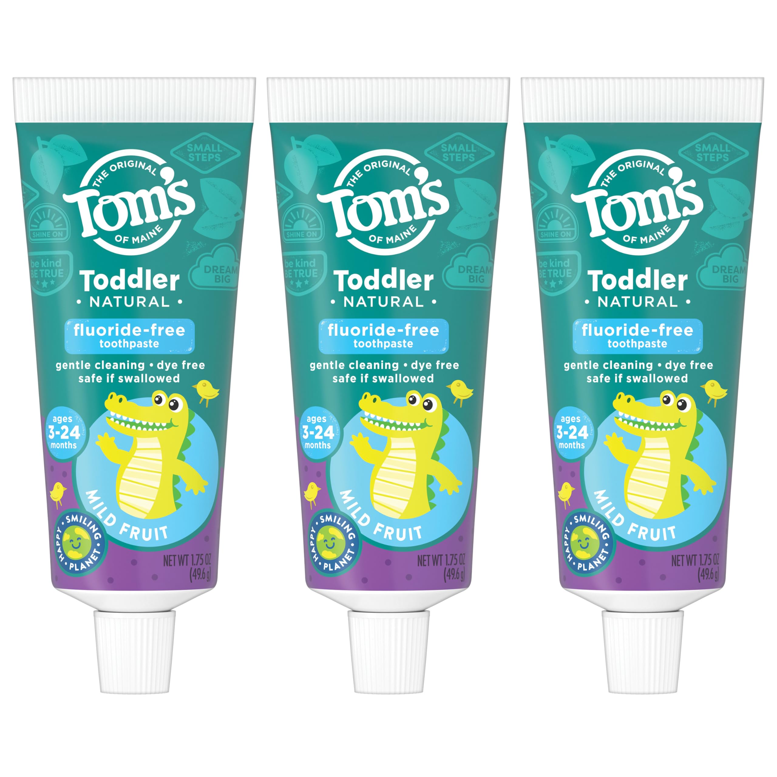Mild Fruit flavor toddler toothpaste by Tom's of Maine