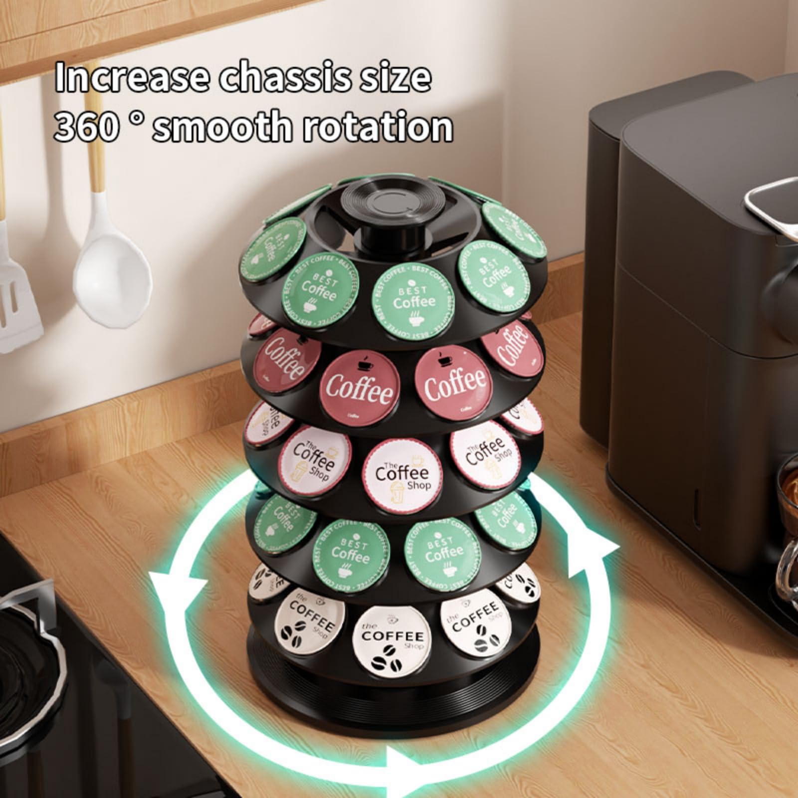 Keurig and Dolce Gusto compatible pod organizer