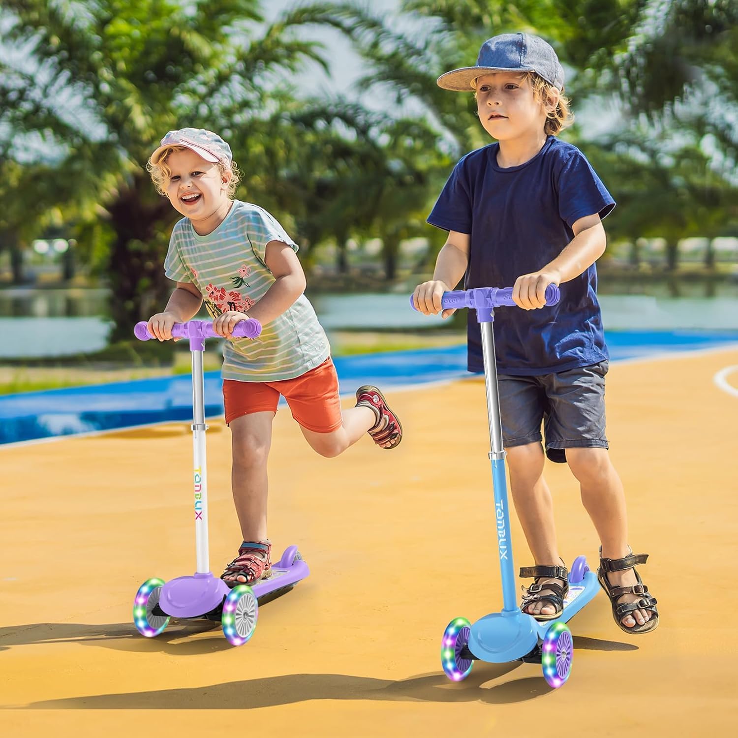 Detachable handlebar scooter transport