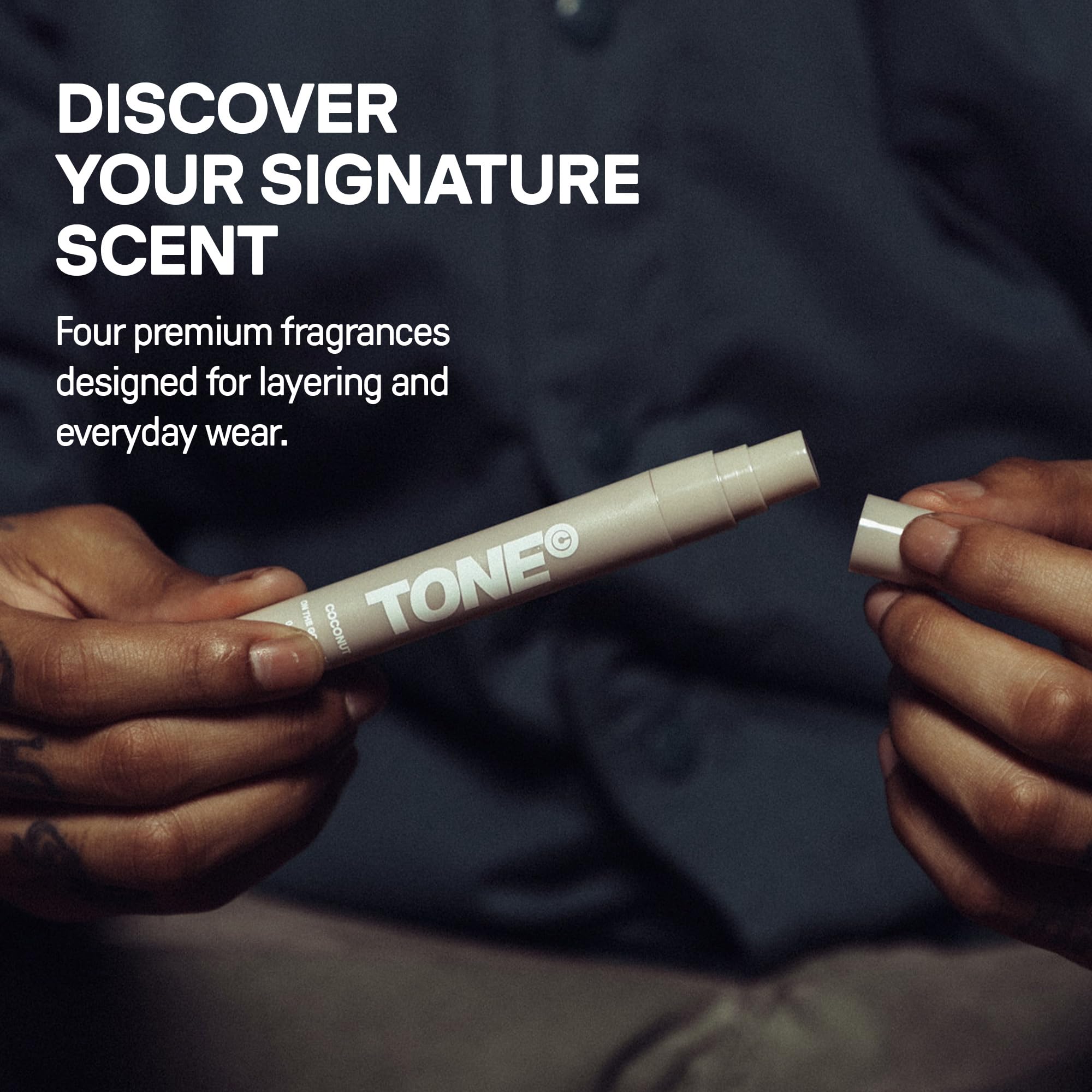 TONE Citrus fragrance mini cologne sample pack