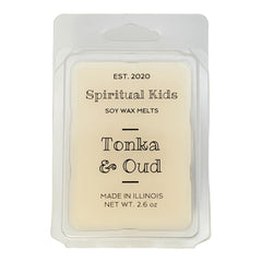 Tonka & Oud soy wax melts 6ct pack image