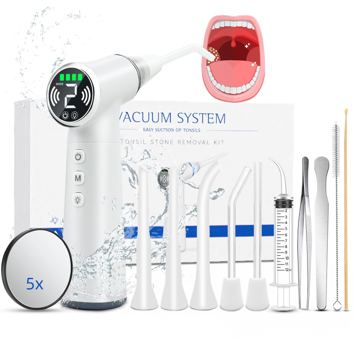 Tonsil Stone Remover 11-in-1 kit product image