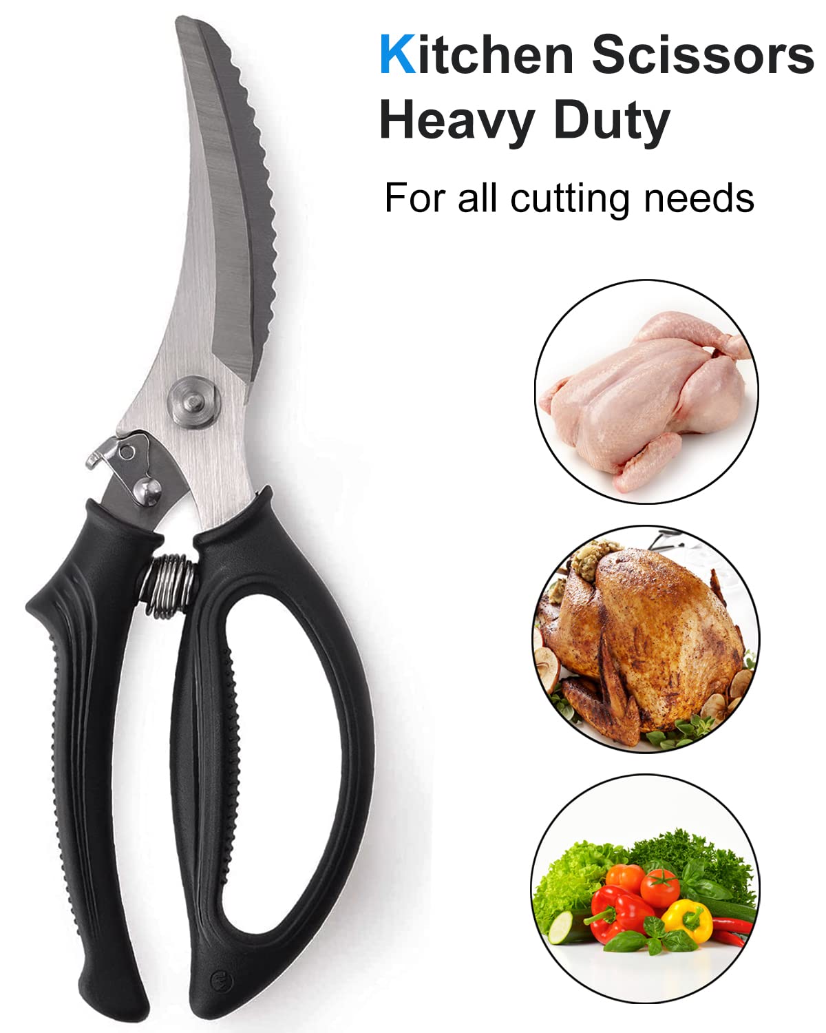 TooWoom Heavy Duty Poultry Scissors image