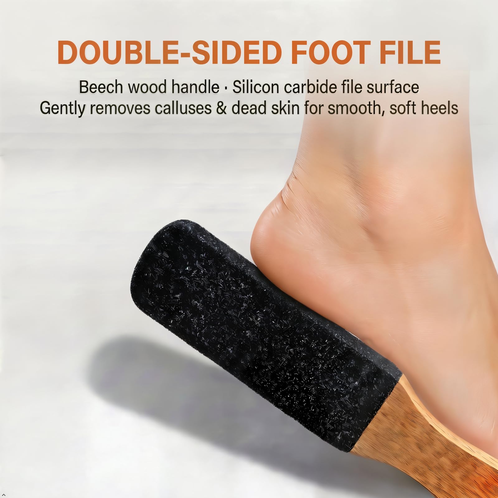 TOPMEET Foot File easy to clean and durable