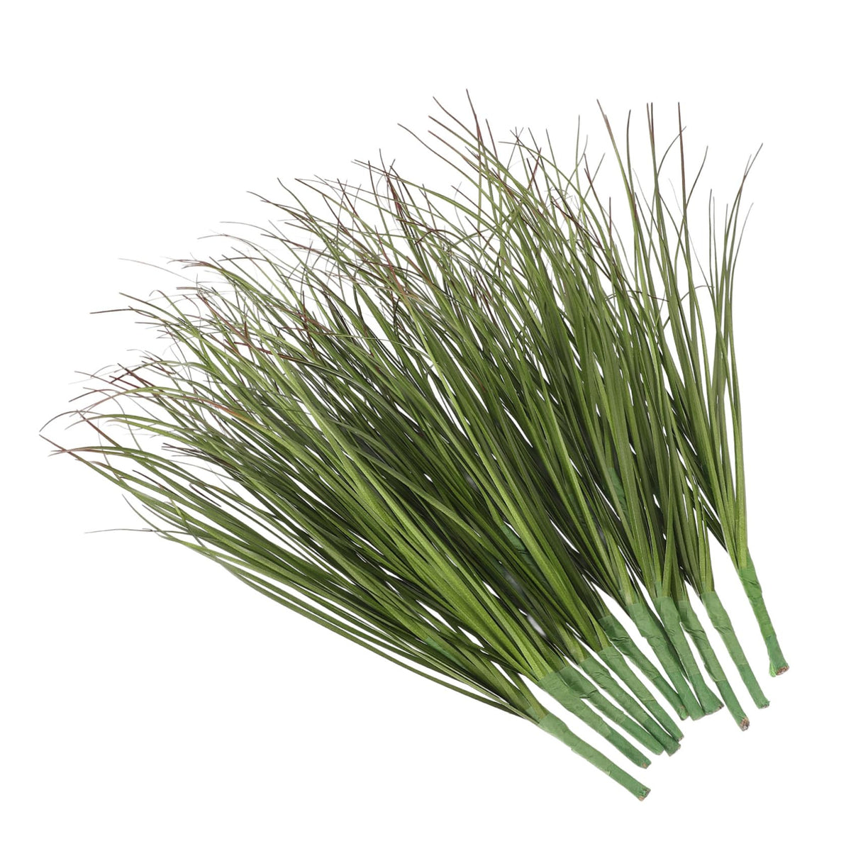 TOPPERFUN 12Pcs artificial grass for indoor decor in pot