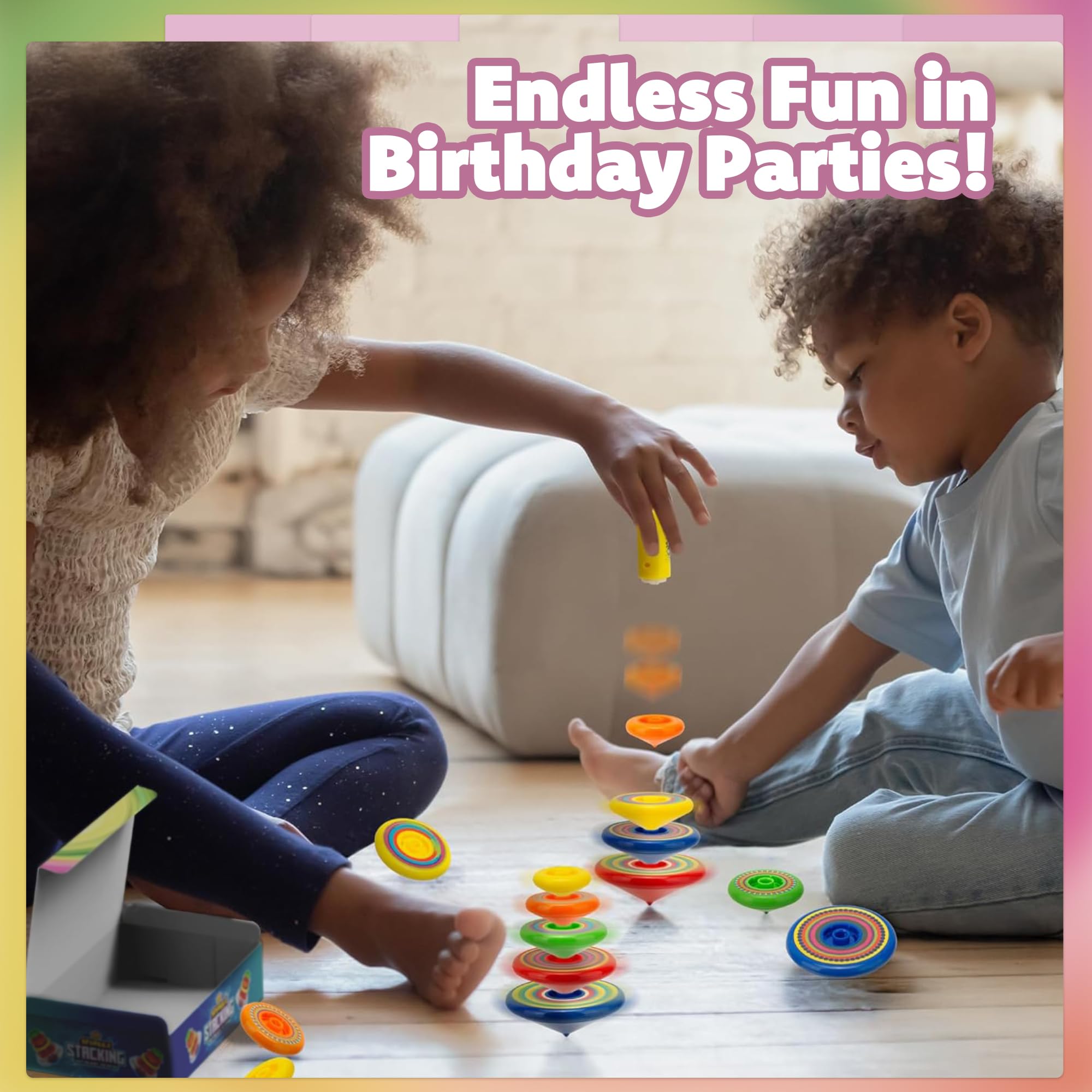Three-piece Spineez tops IPIDIPI TOYS set 3 image