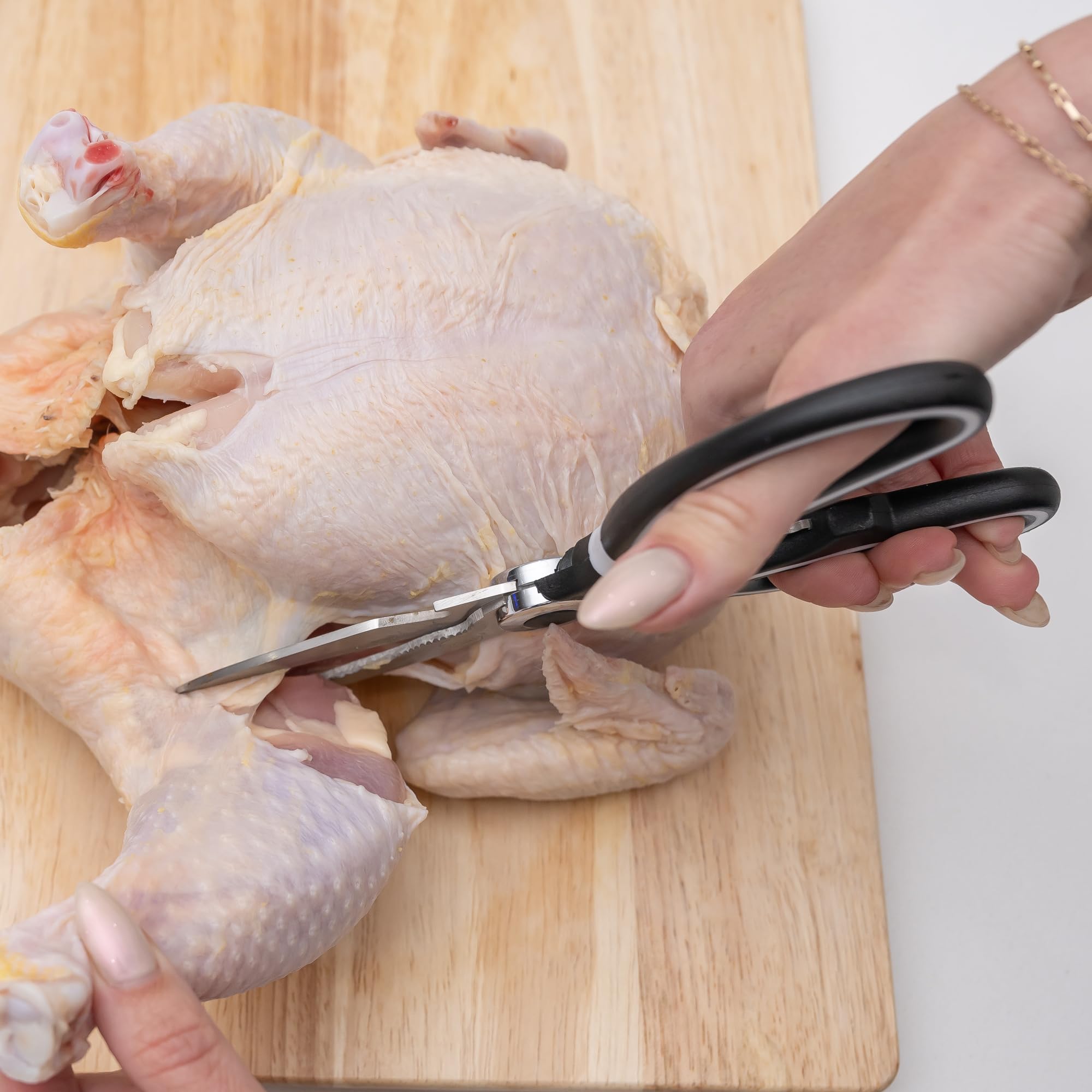 TopShelf Kitchenware bottle opener blades on large poultry shears image