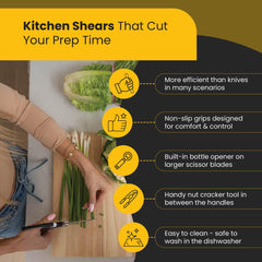 TopShelf Kitchenware meat poultry scissors large size image