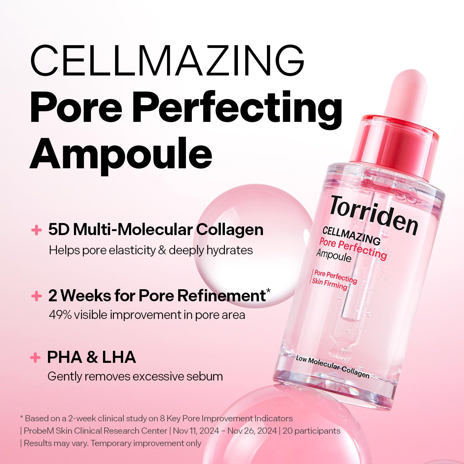 Torriden CELLMAZING 30ml serum packaging closeup