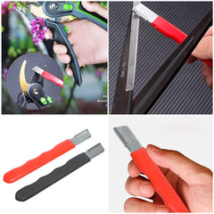 Sharpening tool suitable for kitchen knives scissors garden tools and more