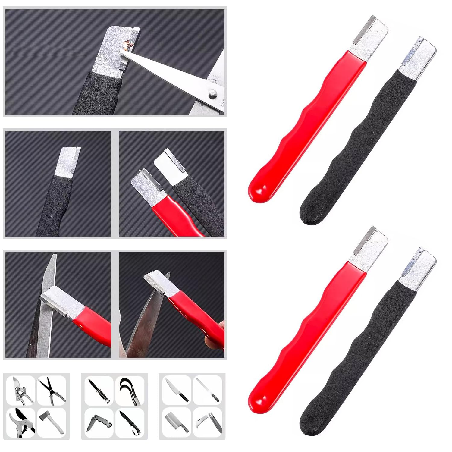 Pruning shears blade sharpener by TorSor