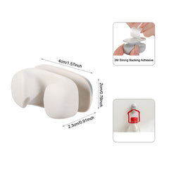 TorSor rice paddle holder stand rest self adhesive mount