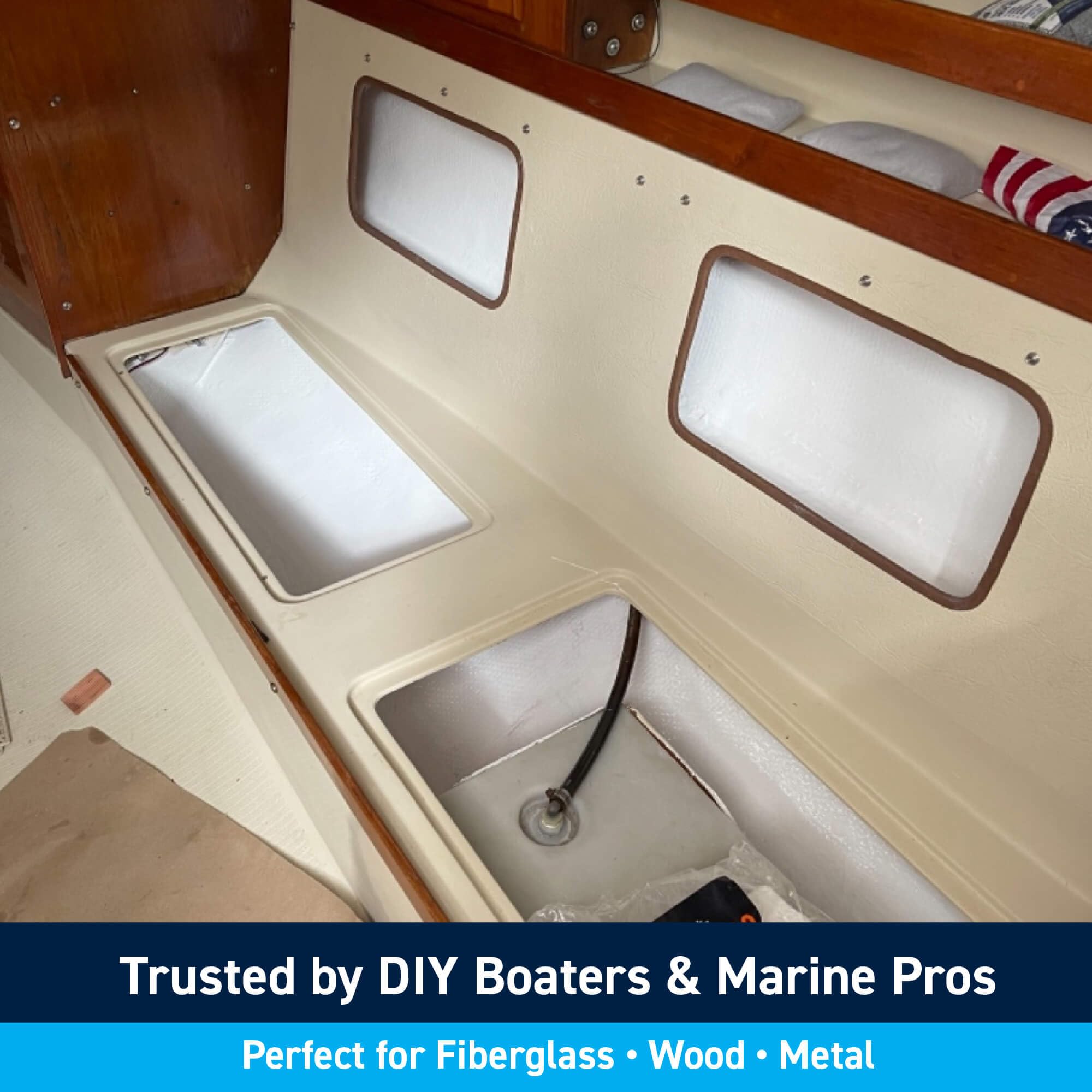 TotalBoat TotalBilge white gallon bilge paint container