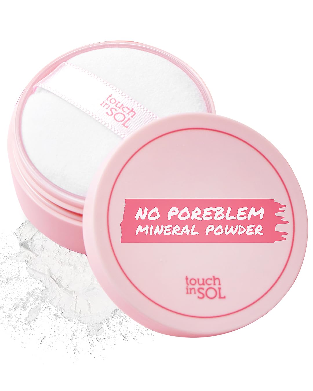 TOUCH IN SOL No Poreblem Mineral Powder packaging