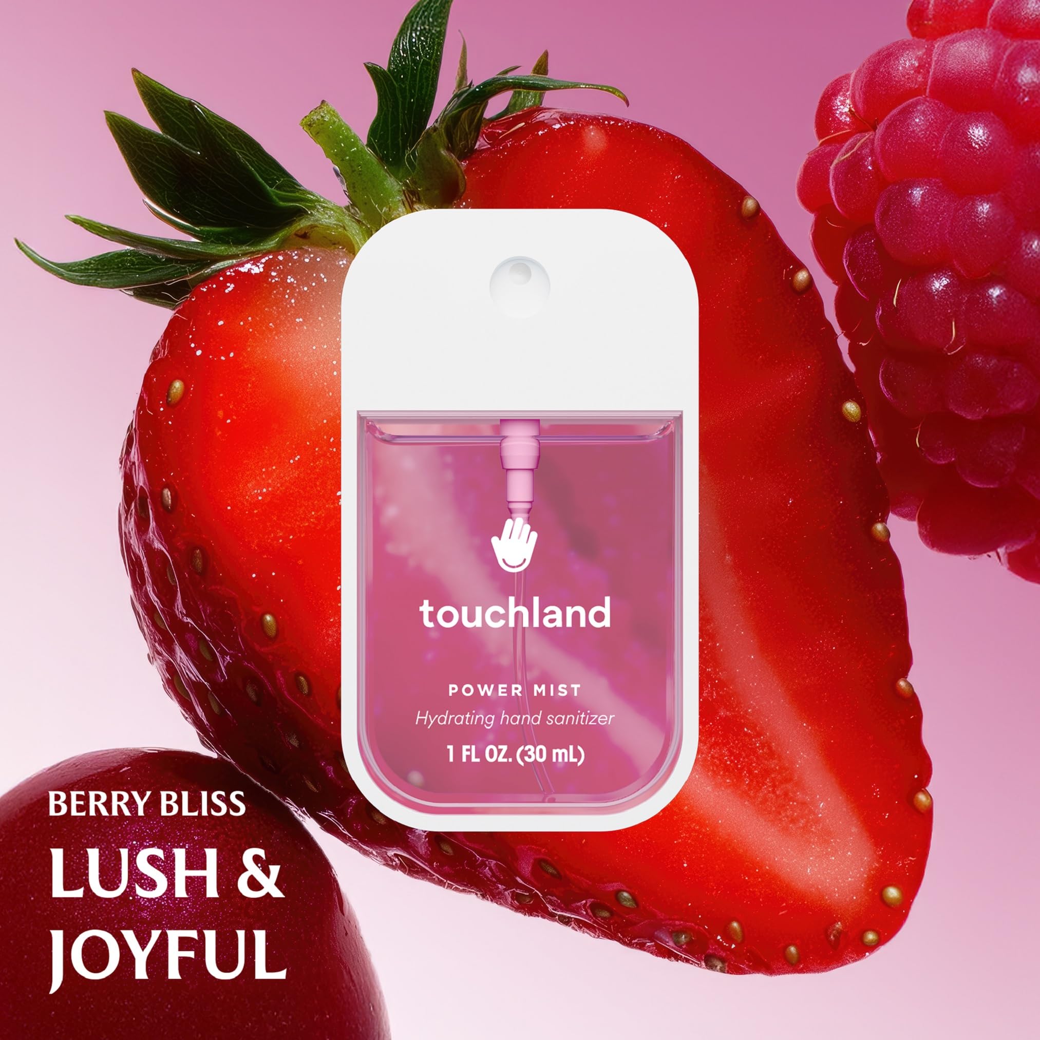 Hydrating formula hand sanitizer with aloe vera in Touchland Dream 5