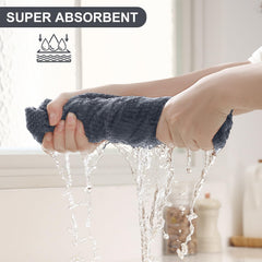 Absorbent quick drying kitchen towels