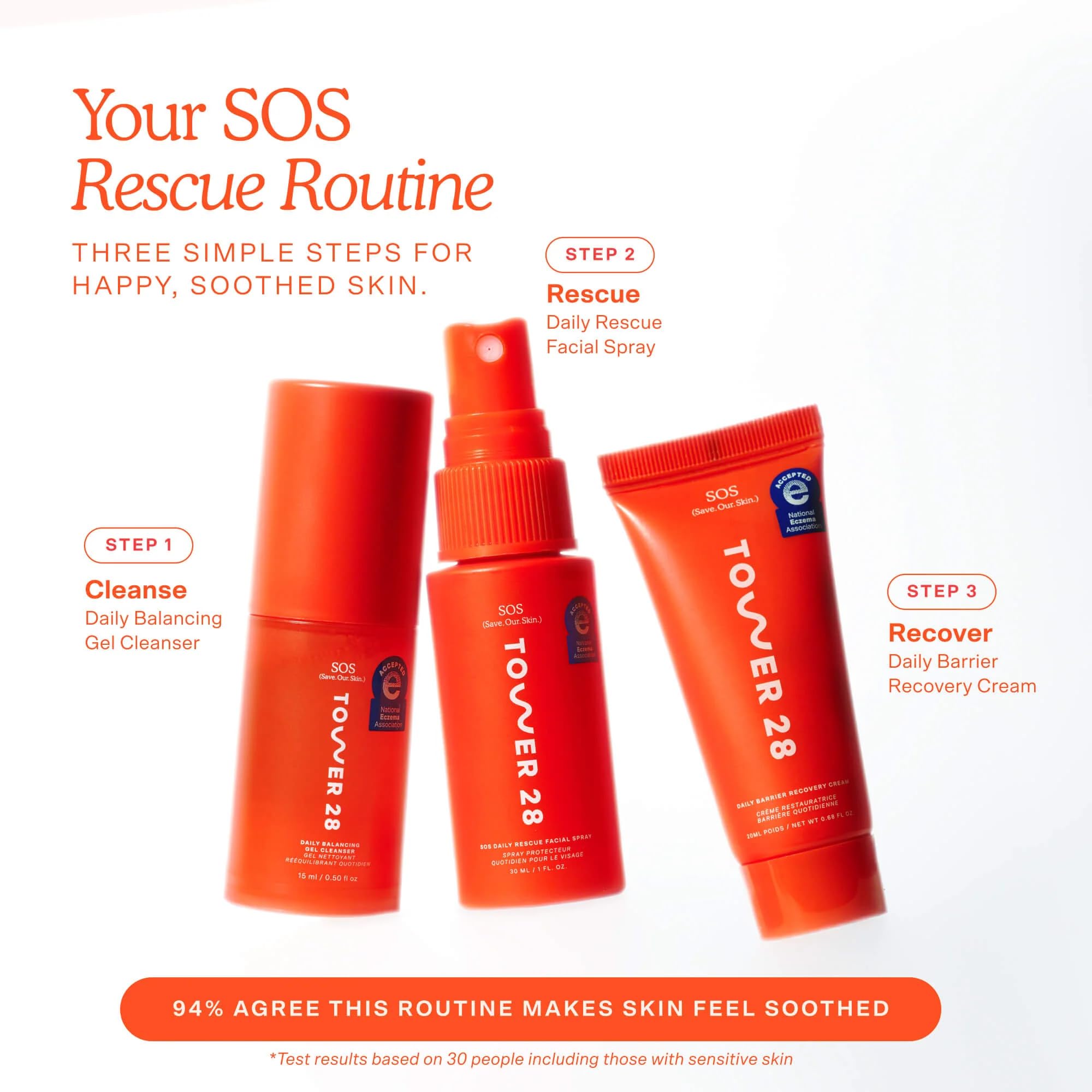 Daily Rescue Facial Spray in travel set