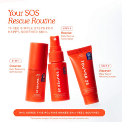 Daily Rescue Facial Spray in travel set
