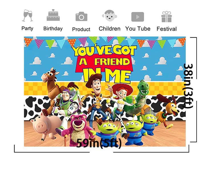 You've Got A Friend in Me photo background backdrop