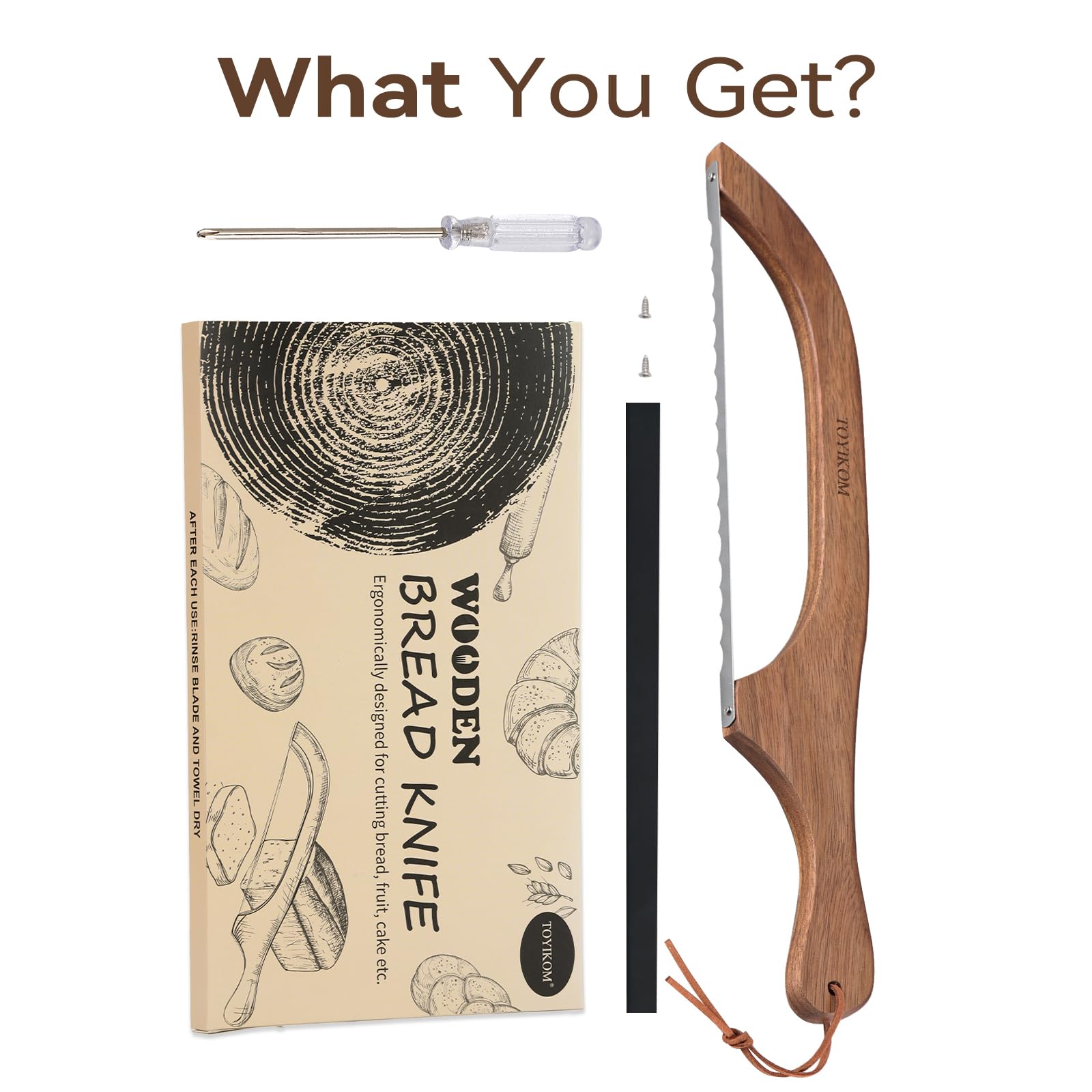 Bread slicer suitable for rustic loaves and more