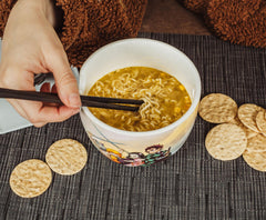 18-Ounce Ramen Noodle Bowl from Demon Slayer set Toynk