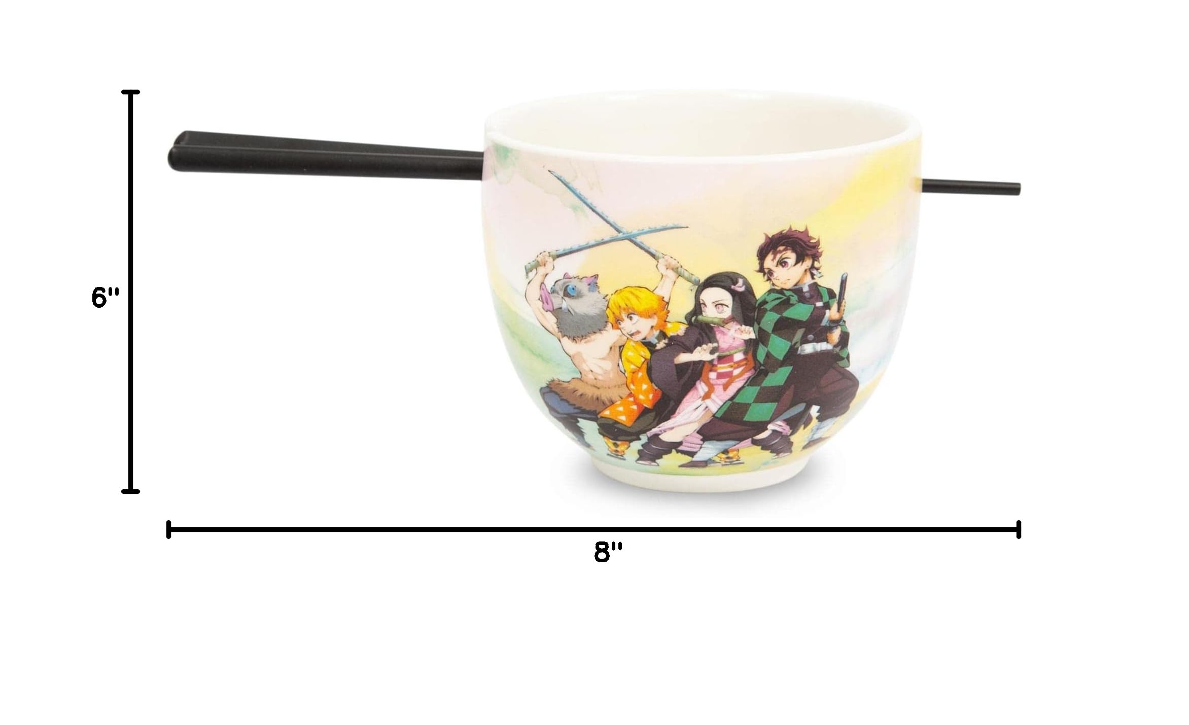Toynk Demon Slayer Cast dinnerware packaging image