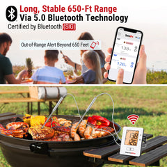 TP910 device showing 650ft range connection