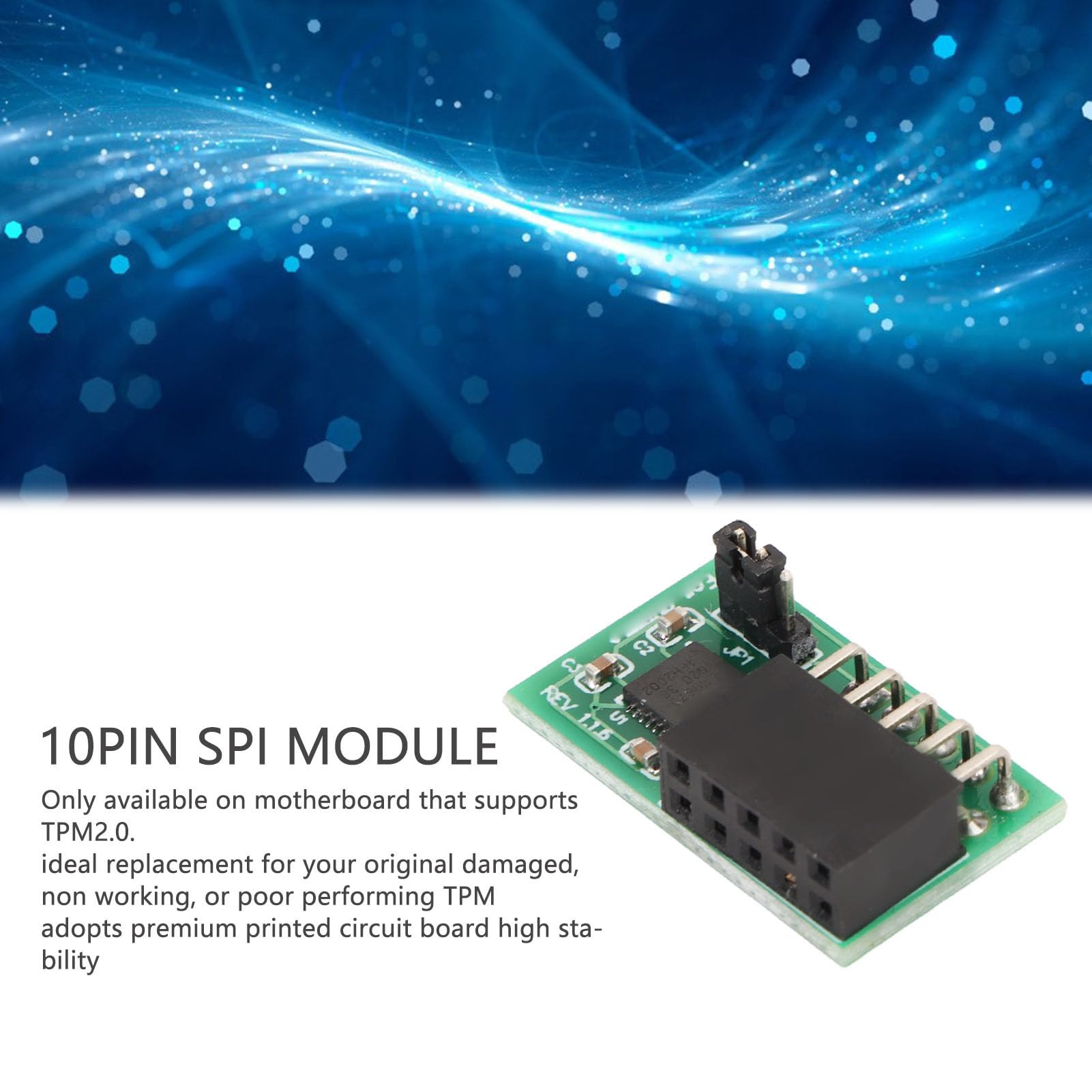 TPM 2.0 encryption module for secure hardware integration