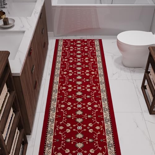 Ottomanson 55 feet length rug for long residential runs