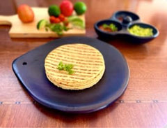 traditional mexican style griddle natural unglazed clay