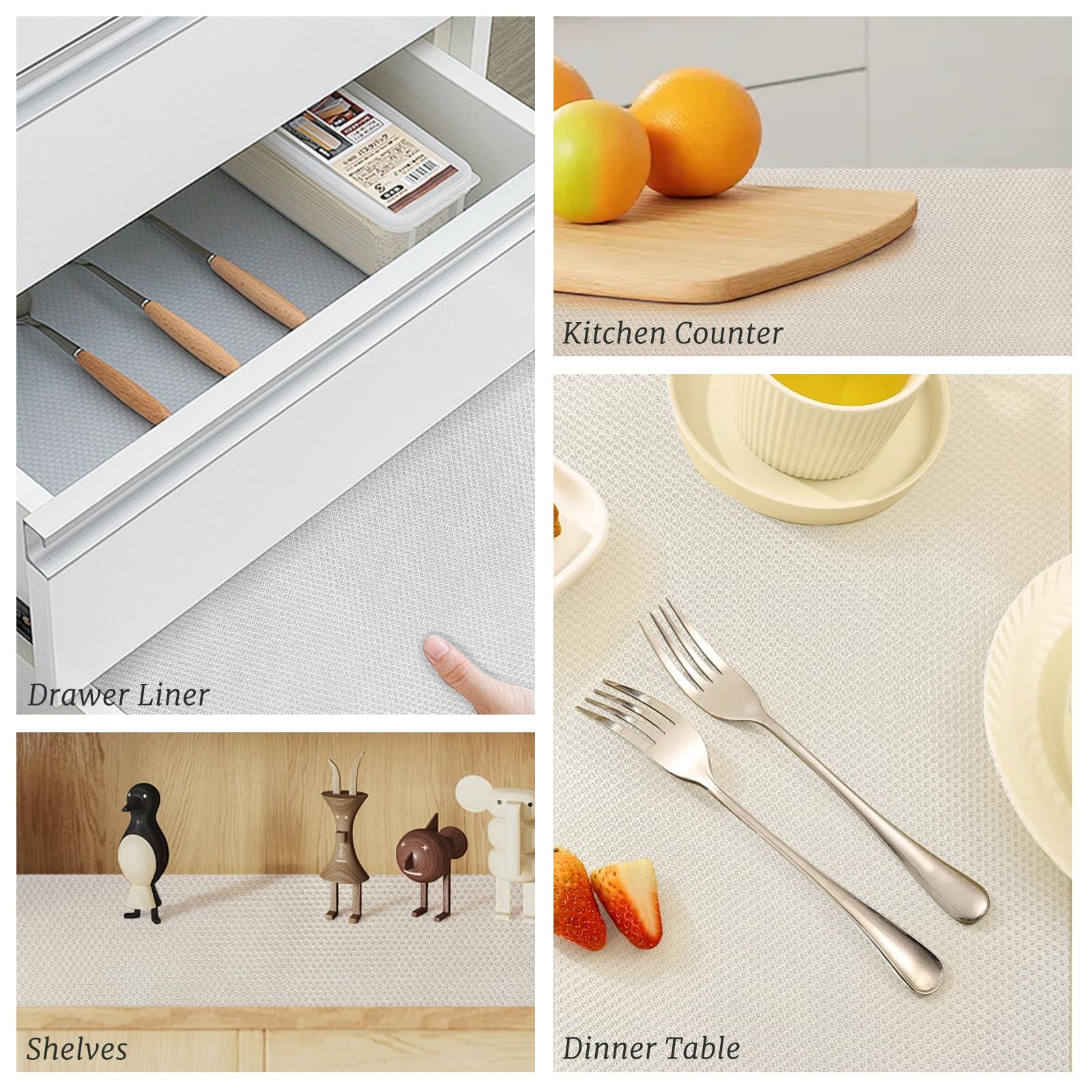 EVA refrigerator liners for home kitchen organization