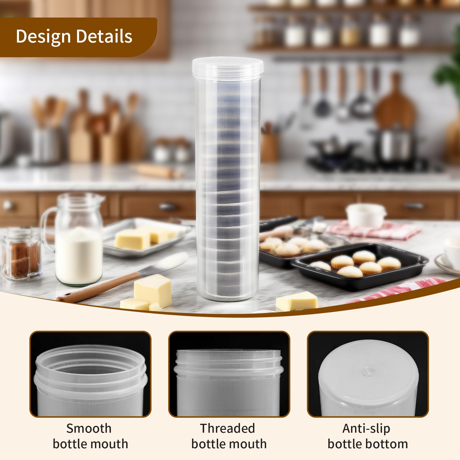 Microwave safe PP storage container Oreo compatible