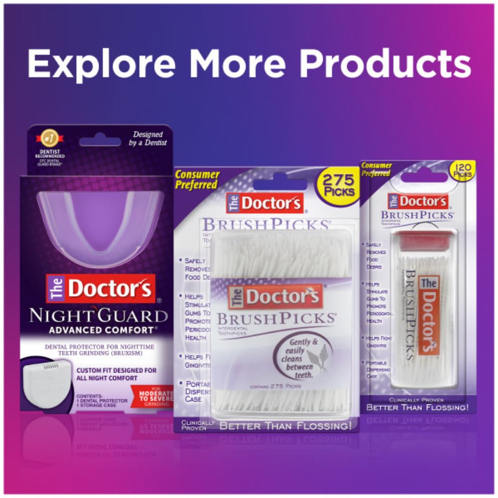 Braces dentures crowns compatible BrushPicks