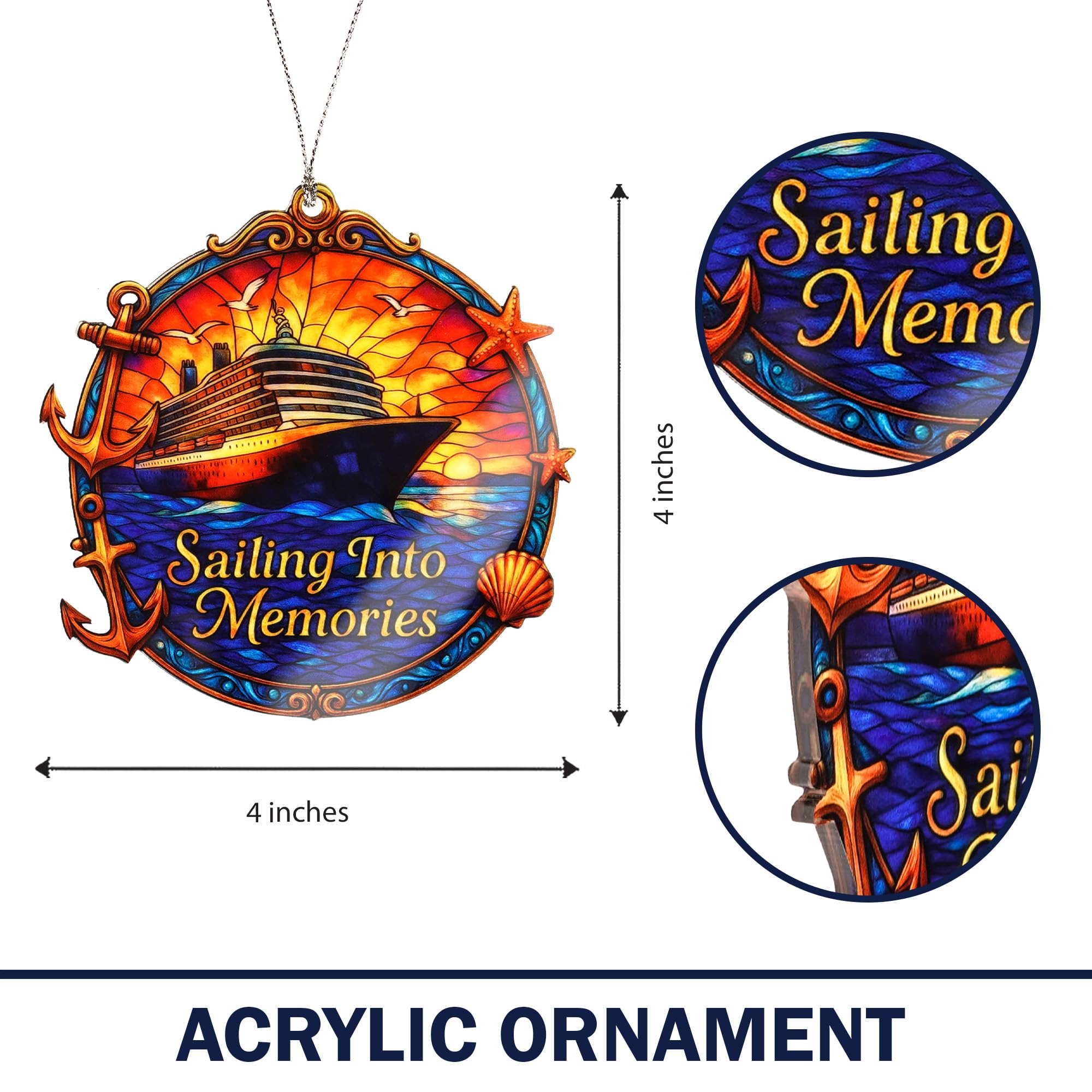 White Elephant Gifts Xmas tree decoration ornament packaging