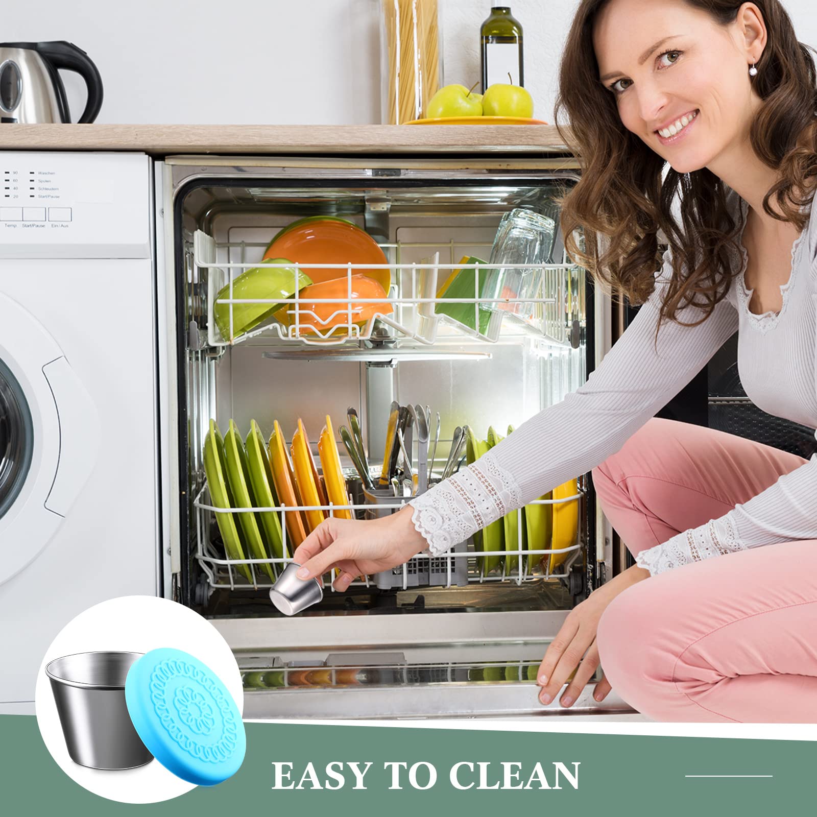 Leakproof silicone lids seal dressings and prevent leaks