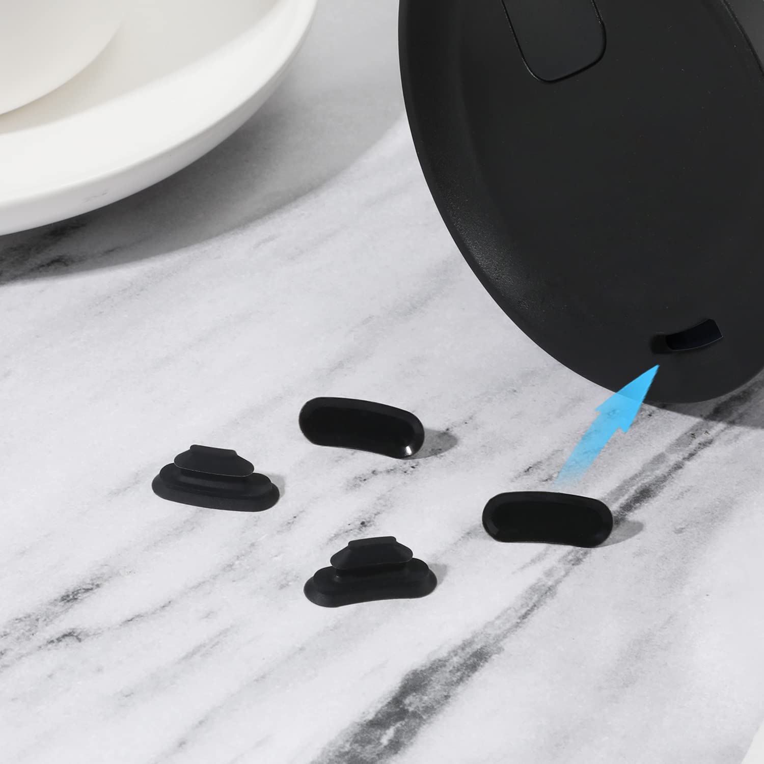Silicone mug stopper 4pcs Contigo West Loop black