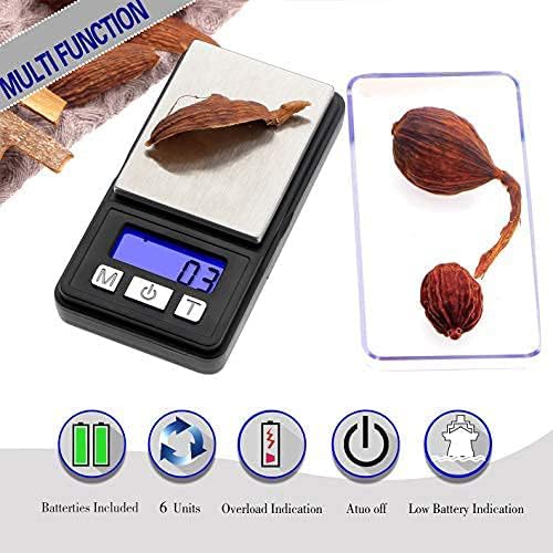 Portable jewelry coin powder weighing with LCD backlight