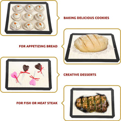 Vila baking mats temperature range -40°C to 250°C