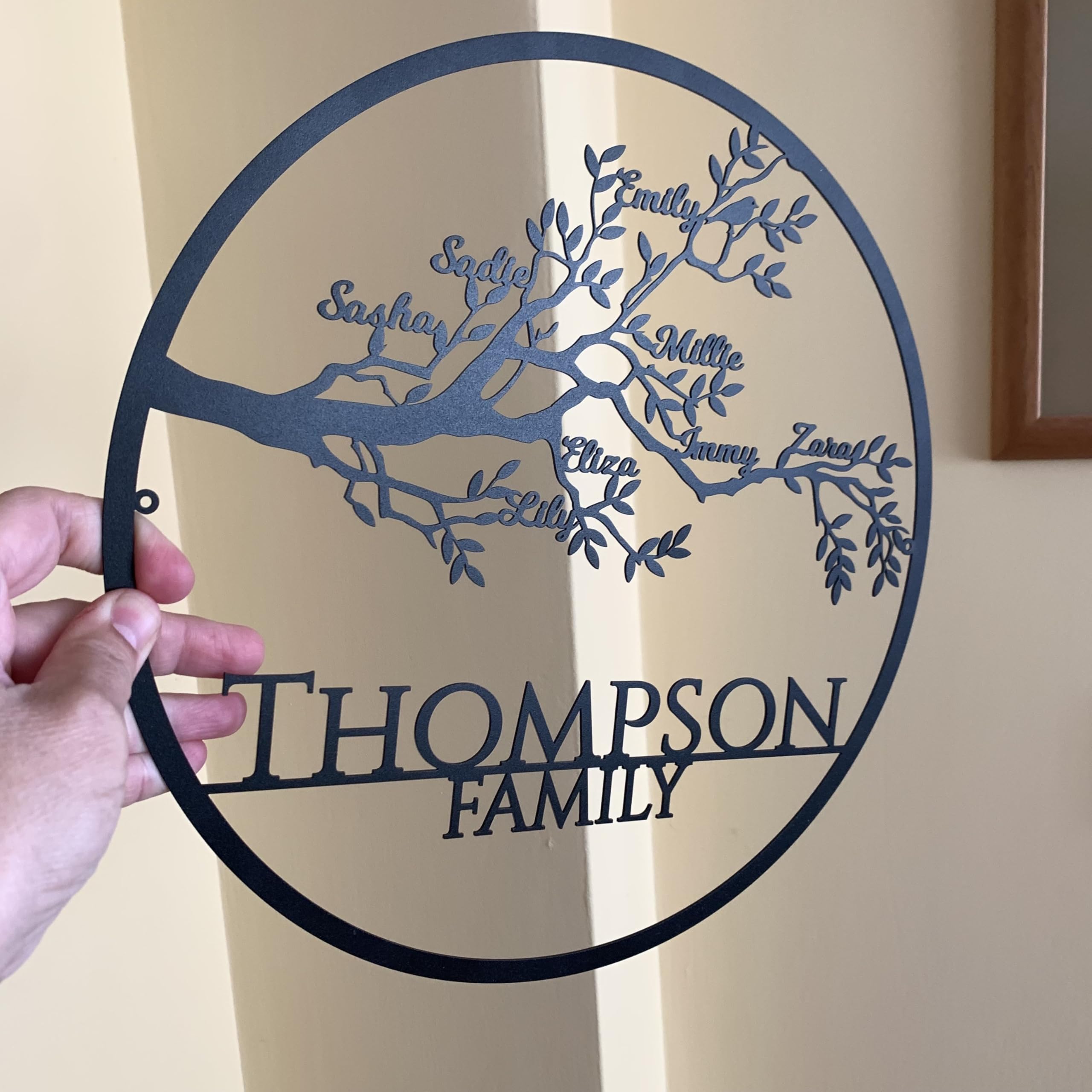 Tree of Life family decor sign 12 inch