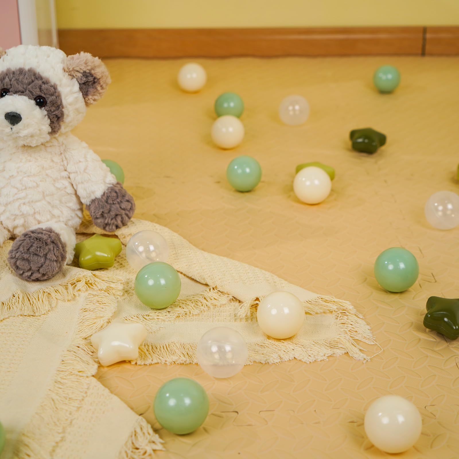 TRENDPLAY 2.2 inch diameter ball pit balls for toddlers