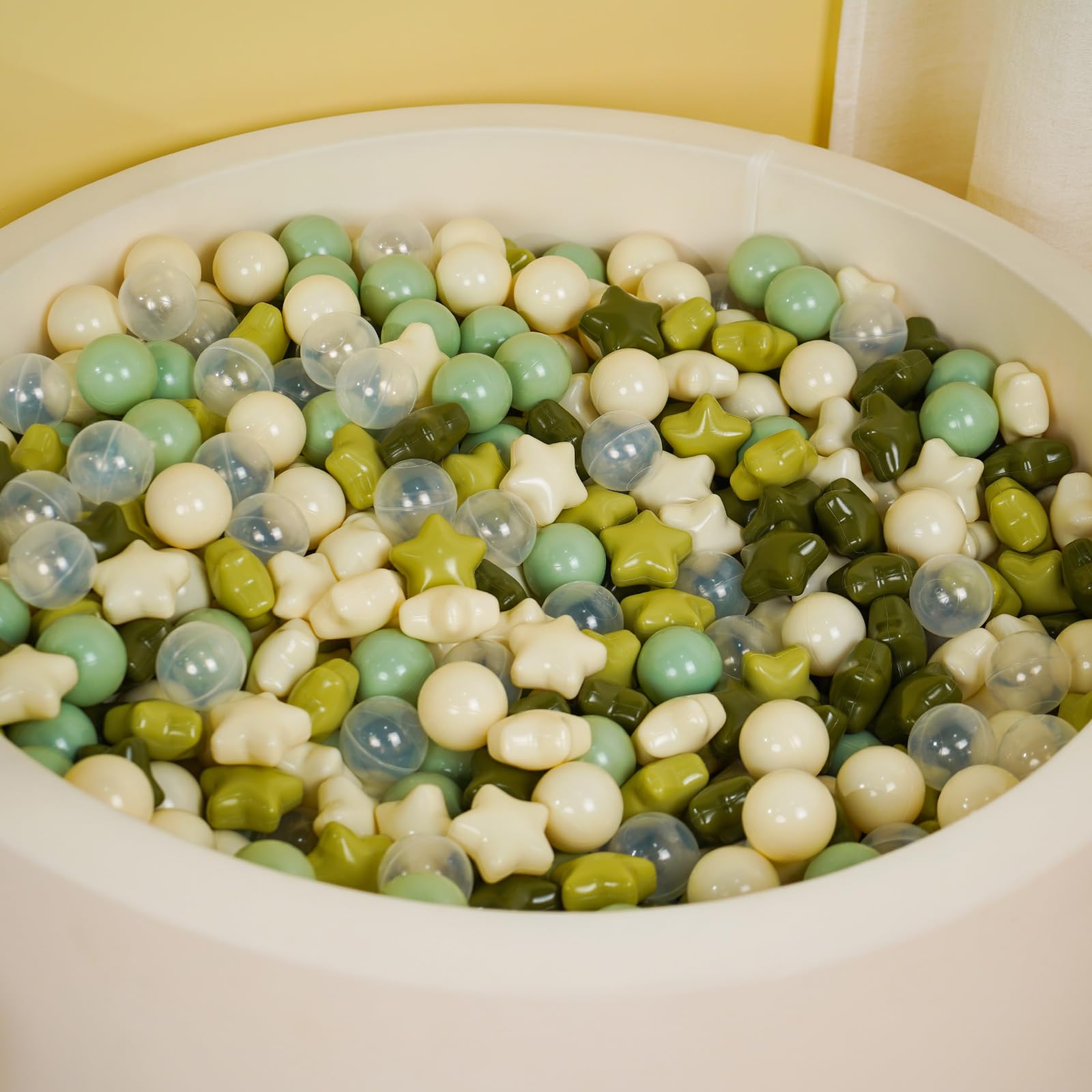 TRENDPLAY Bright pearl colors ball pit balls for color recognition