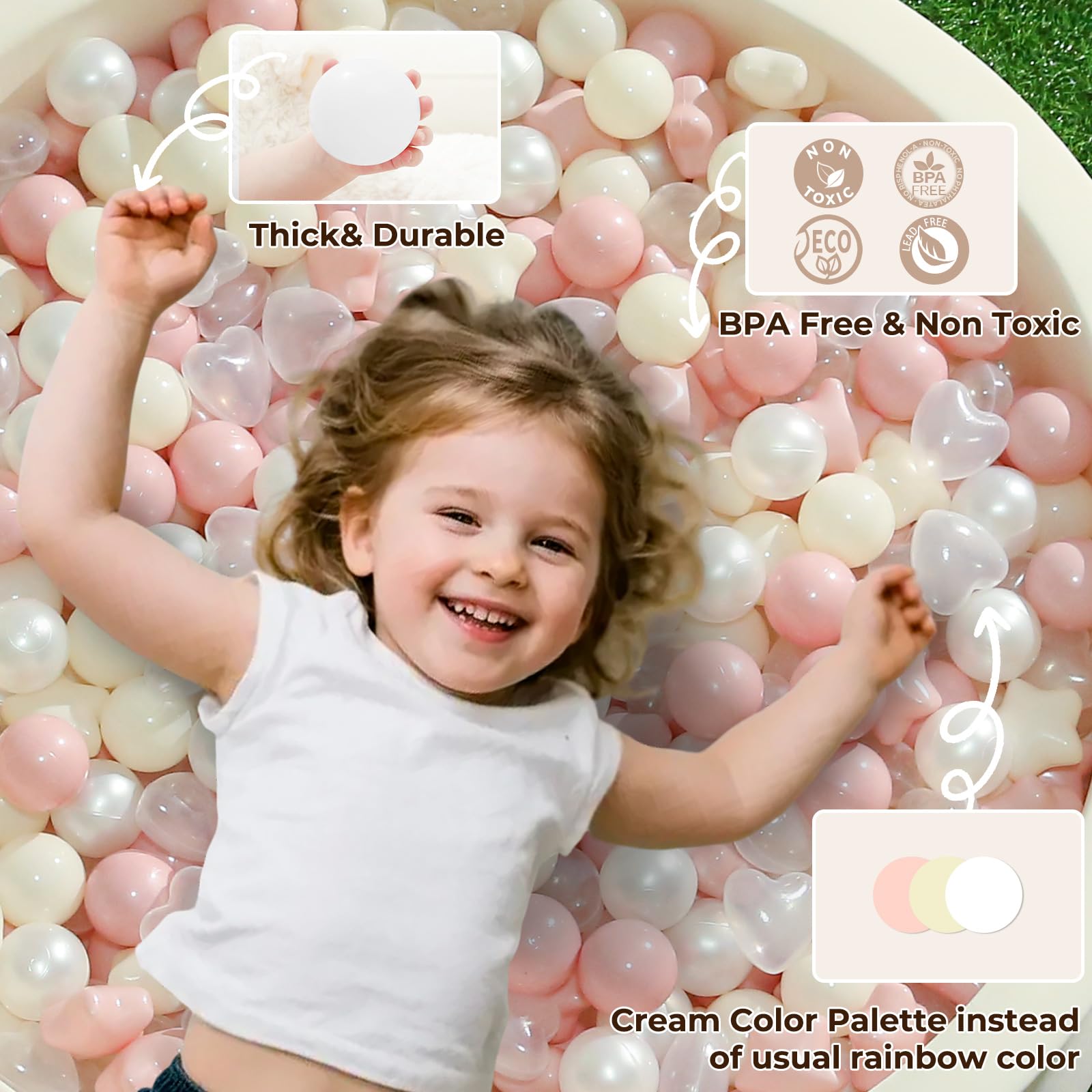 Festive decor with TRENDPLAY pit balls for parties