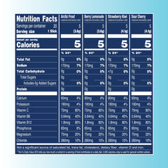 Sugar Free TREVI hydration powder packet for water flavor