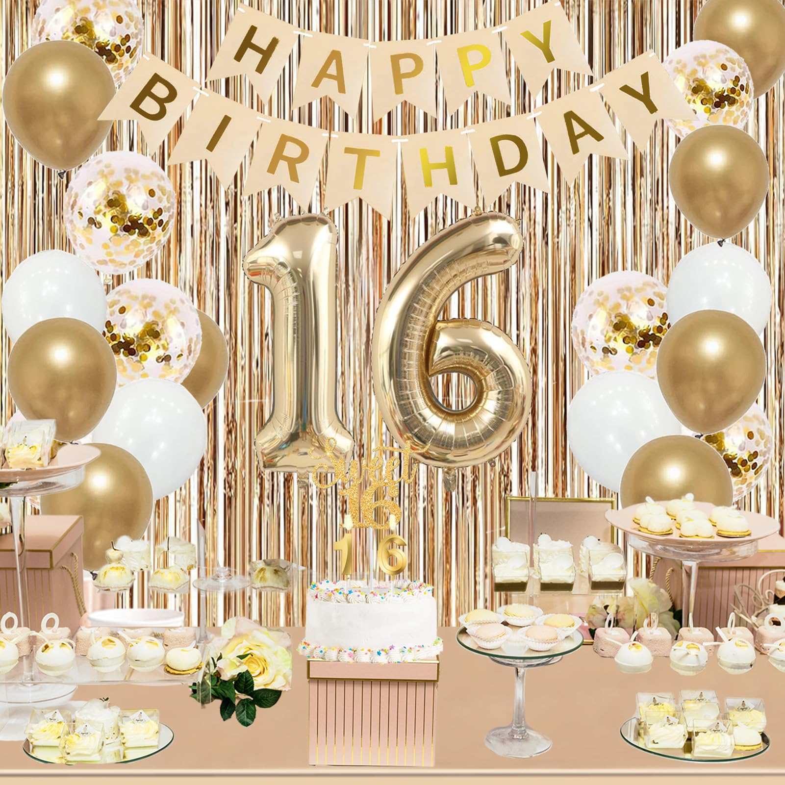 Trgowaul 16th number balloons 1 and 6