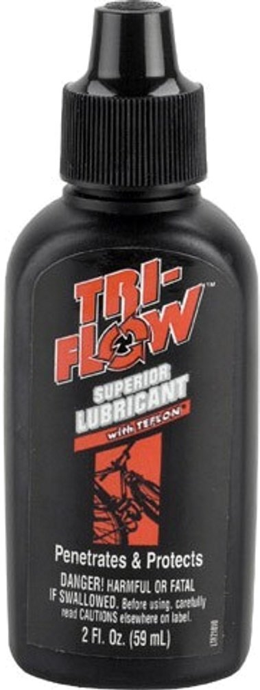 Tri-Flow industrial lubricant 2 oz squeeze bottle packaging for industrial use