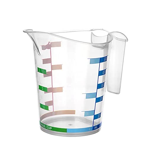 Food grade BPA free plastic measuring cups for liquids